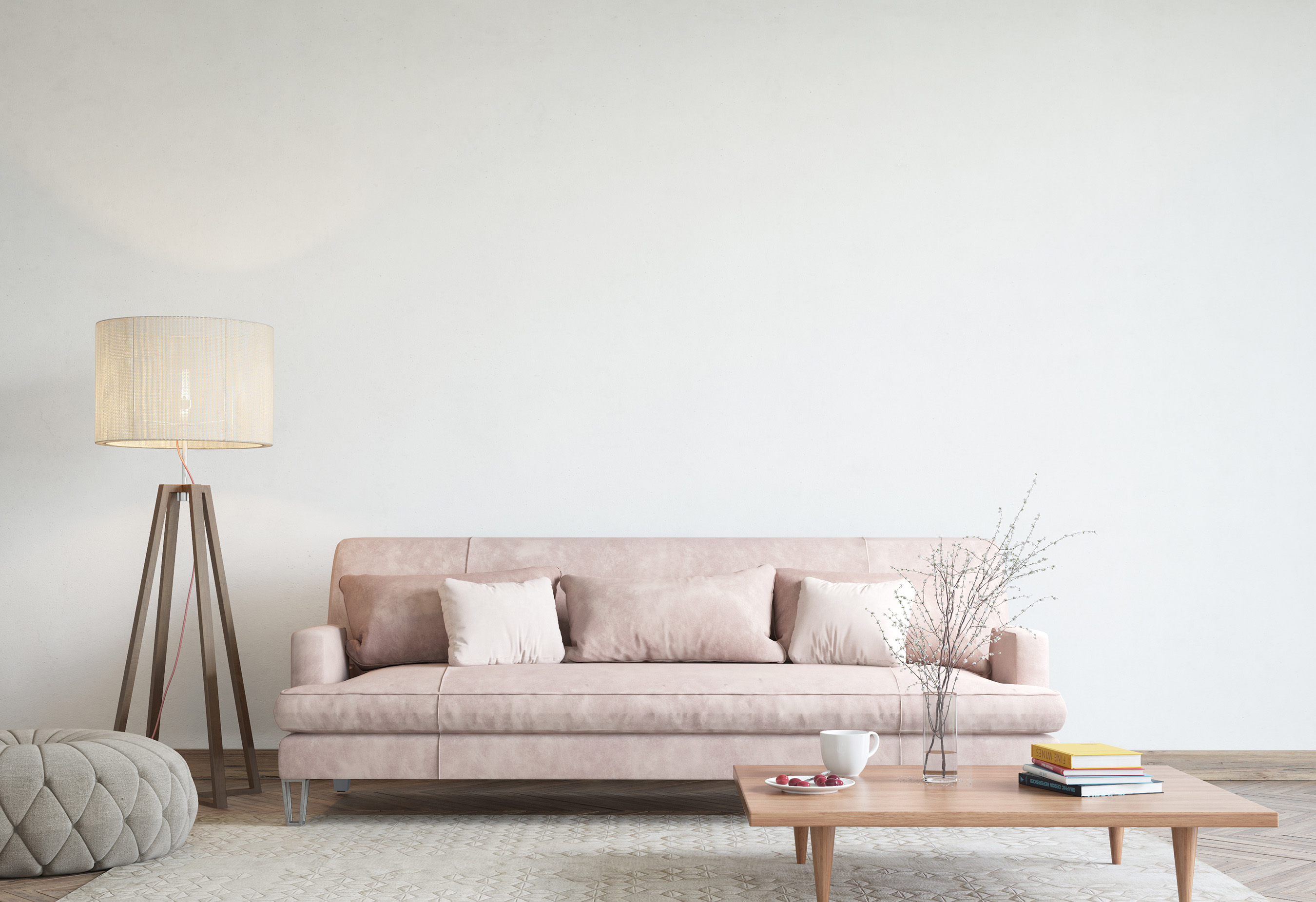 lush livingroom setup