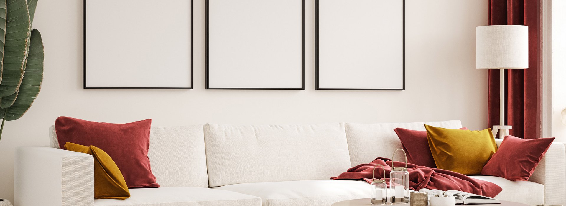 modern interior living space
